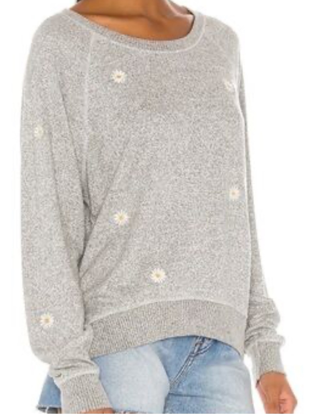 Rails embroidered daisy pullover top sz XL